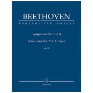 Beethoven, L. v.: Symphonie Nr. 7 A-Dur Op. 92 