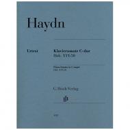 Haydn, J.: Sonate pour piano en Ut majeur Hob. XVI: 50 