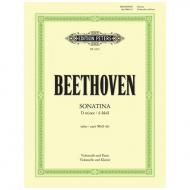 Beethoven, L. v.: Sonatina d-Moll nach WoO 43 