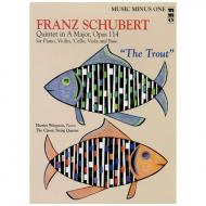 Schubert: The Trout - Forellenquintett A-Dur op.114 (+CD) 