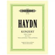 Haydn, J.: Violinkonzert G-Dur, Hob. VIIa: 4 