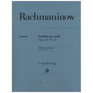 Rachmaninow, S.: Prélude Op. 32 Nr. 12 en sol dièse mineur 