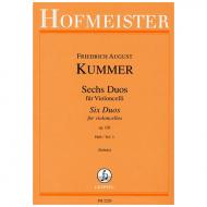 Kummer, F. A.: 6 Duos Op. 126 Band 1 (Nr. 1-3) 