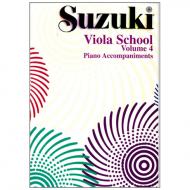 Suzuki Viola School Vol. 4 – Klavierbegleitung 
