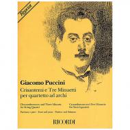 Puccini, G.: Chrysanthemen und Drei Menuette 