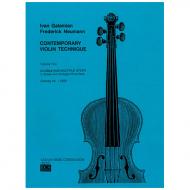 Galamian, I.: Contemporary violin technique Vol.2 