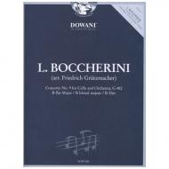 Boccherini, L.: Violoncellokonzert Nr. 9 G 482 B-Dur (+2 CD's) 