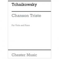 Tschaikowsky, I.P.: Chanson triste / Chanson Italienne 