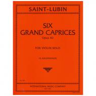 Saint-Lubin, L. d.: 6 Grand Caprices Op. 42 
