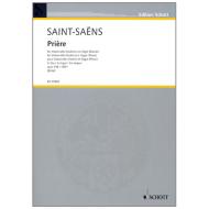 Saint-Saëns, C.: Prière G-Dur, Op. 158 