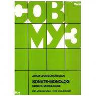 Chatschaturjan, A.: Sonate - Monolog für Violine solo 1975 