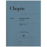 Chopin, F.: Scherzo en si mineur op. 20 