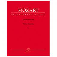 Mozart, W. A.: Klaviersonaten Band 1 