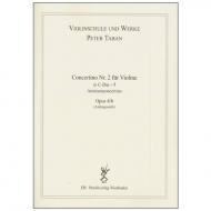 Taban, P.: Concertino Nr. 2  Op. 4/b in C-Dur + # 