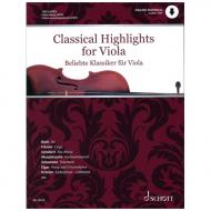 Classical Highlights für Viola (+Online Audio) 