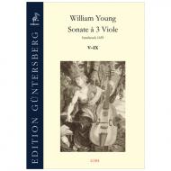Young, W.: Sonate à 3 Viole 