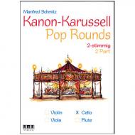Schmitz, M.: Kanon-Karussell – Pop Rounds 2-stimmig (Violoncello) 