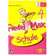 Holzer-Rhomberg, A.: Fiedel-Max für Viola Schule 4 (+CD) 