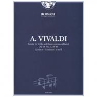 Vivaldi, A.: Sonate op. 14 Nr. 3, RV 43 in a-moll (+CD) 