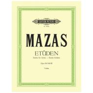 Mazas, J. F.: Etüden Op. 36 Band 3: 18 Etudes d artistes 
