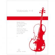 Violoncello x 4 - Beliebte Werke des 19. Jahrhunderts Heft 2 