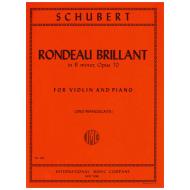 Schubert, F.: Rondo brillante Op. 70 h-Moll 