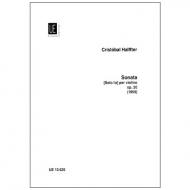 Halffter, C.: Sonate Op. 20 