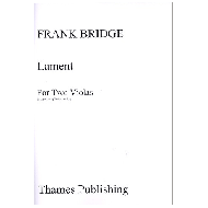Bridge, F.: Lament for 2 violas 