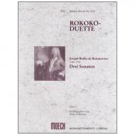 Boismortier, J. B. d.: Rokoko-Duette Band 1: 3 Sonaten 