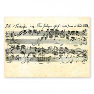Carte postale Bach 