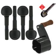 WITTNER Kit de chevilles d'accordage pour alto + manivelle 