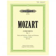 Mozart, W. A.: Violinkonzert Nr. 3 KV 216 G-Dur (Oistrach) 