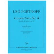 Portnoff, L.: Concertino Nr.8 d-moll op. 45 