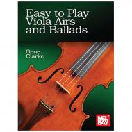 Clarke, G.: Easy to play Viola Airs and Ballads 
