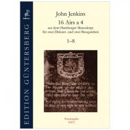 Jenkins, J.: 16 Airs a 4, Nr. 1-8 
