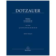 Dotzauer, J. J. F.: Etüden für Violoncello solo Heft 2 
