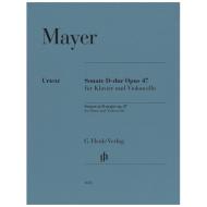 Mayer, E.: Violoncellosonate op. 47 