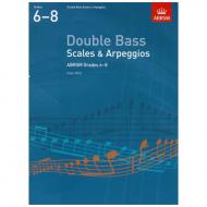 ABRSM: Double Bass Scales And Arpeggios – Grade 6-8 (From 2012) 