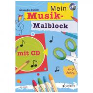 Ziegler/Kumant: Mon livre musical à colorier (+CD) 