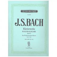 Bach, J. S.: Das Wohltemperierte Klavier 2. Teil Heft I BWV 870-876 