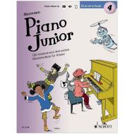 Heumann, H.-G.: Piano Junior - Klavierschule Band 4 (+Online Material) 