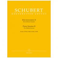 Schubert, F.: Klaviersonaten II - die mittleren Sonaten 
