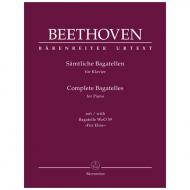 Beethoven, L. v.: Sämtliche Bagatellen für Klavier 