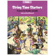 Blackwell, K. & D.: String Time Starters – Violine (+Online Audio) 