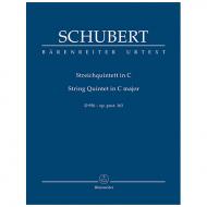 Schubert, F.: Streichquintett C-Dur Op. post.163 D 956 