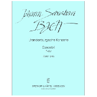 Bach, J. S.: Brandenburgisches Konzert Nr. 1 F-Dur BWV 1046 
