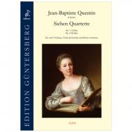 Quentin, J.-B.: Sieben Quartette Nr. 3 und 4 