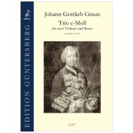 Graun, J.G.: Trio c-Moll 