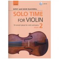 Blackwell, K. & D.: Solo Time for Violin Book 2 (+CD) 