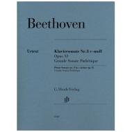 Beethoven, L. v.: Klaviersonate Nr. 8 Op. 13 (Grande Sonate Pathétique) c-Moll 
